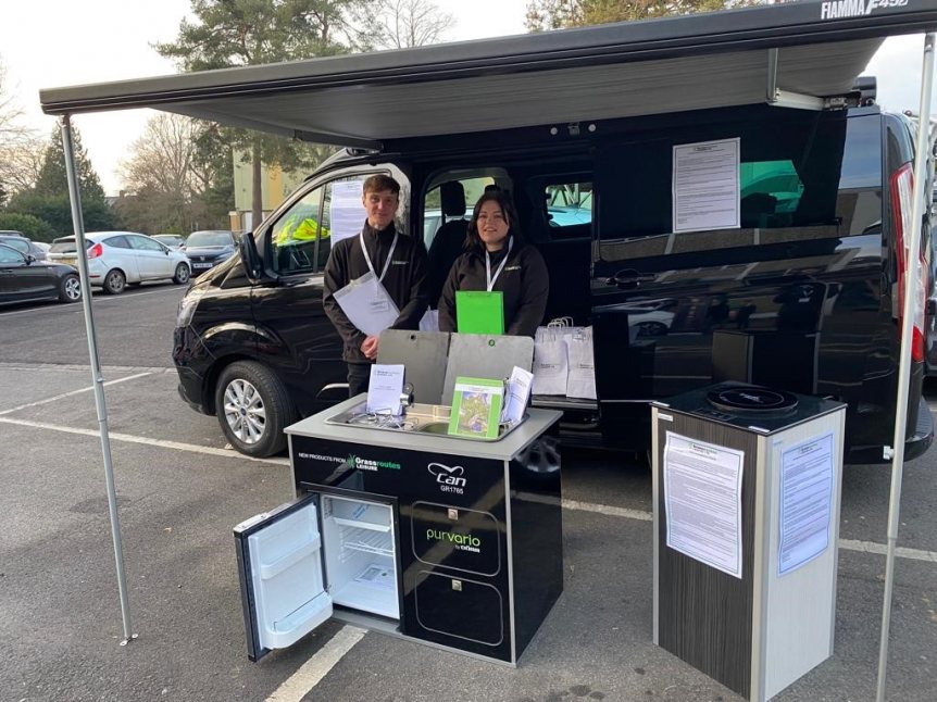 Grassroutes Leisure attend the Yeovil College Apprenticeship &amp; Careers Fair 2023