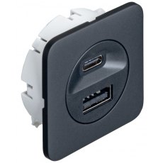 Loox5 USB/USB-C Double Socket with Cable