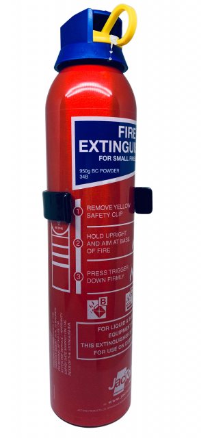 Jactone Fire Extinguisher 950g - Red or Silver
