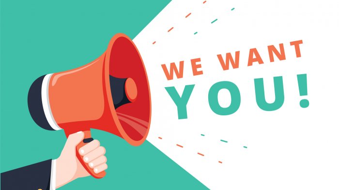 We are recruiting ...