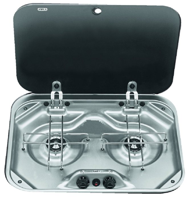 Replacement Glass Lid for Dometic/Smev 2 Burner Hob Series 8022