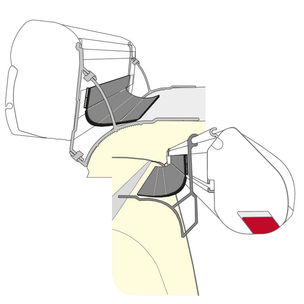Fiamma F45S Rain Guard Static Awnings Grassroutes Leisure Ltd