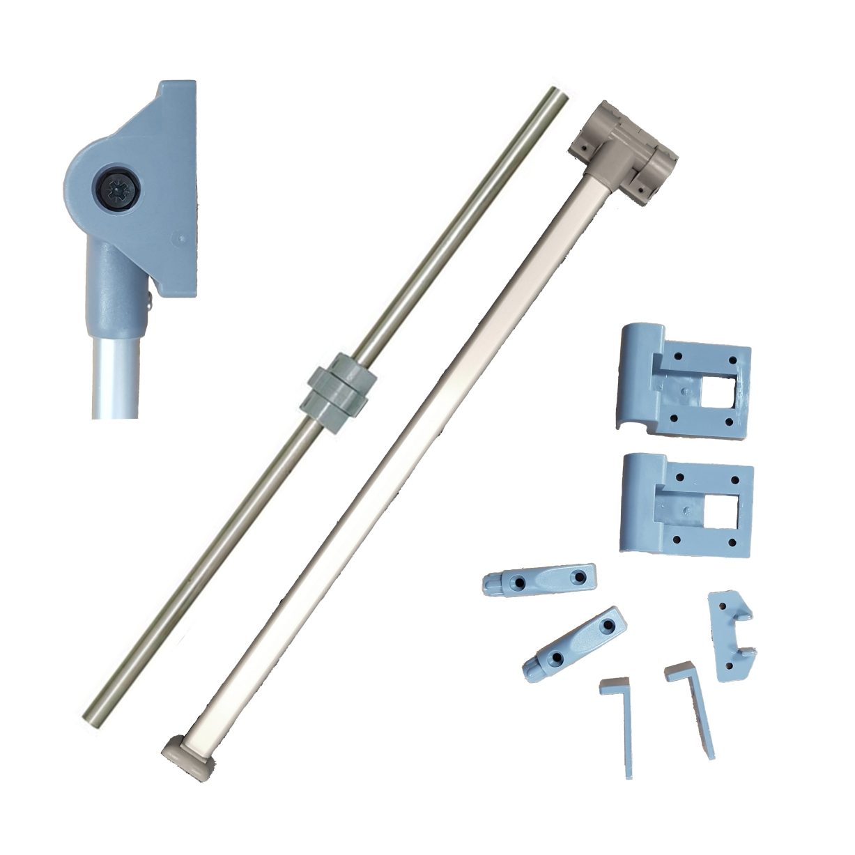 Sliding Rail System and Leg Set Table Hardware Grassroutes Leisure Ltd