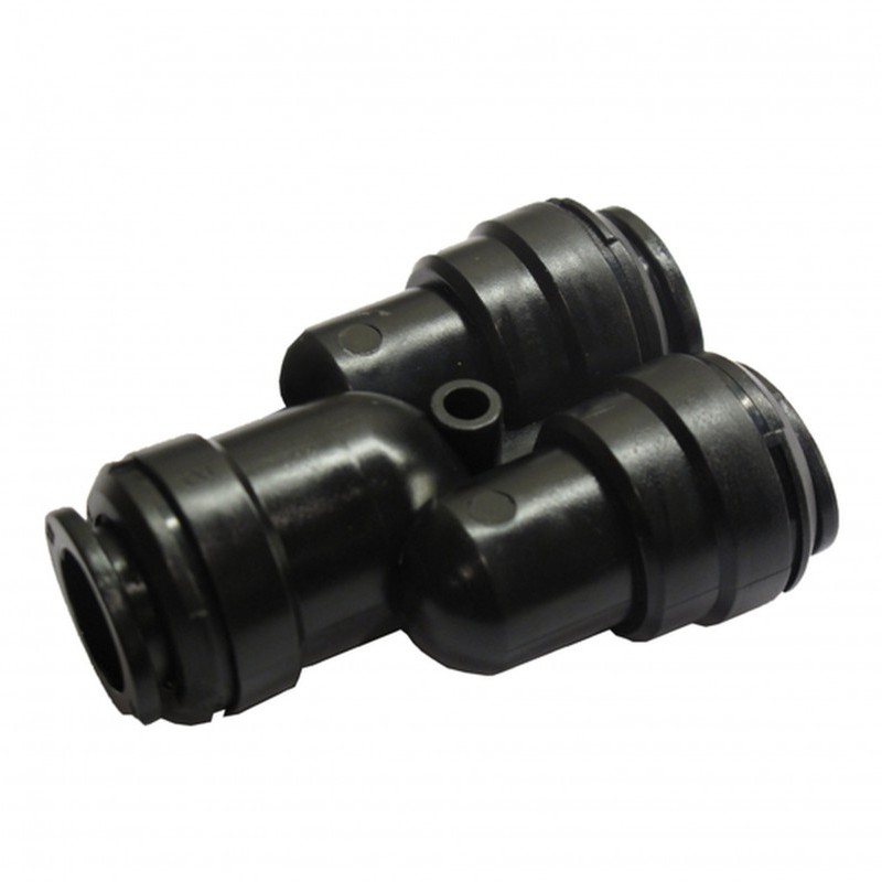 Push Fit Two Way Adapter 12 mm Push Fit Connectors & Pipe Work