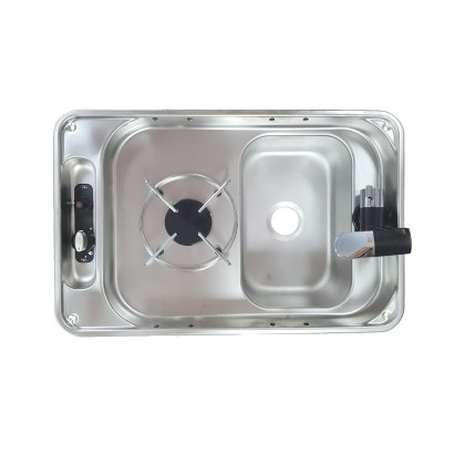 CAN FL1323GP Rectangular One Burner Hob/Sink CombI CAN FL1323GP Rectangular One Burner Hob/Sink CombI