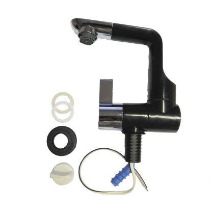 Comet ARONA Fold Down Single Lever Tap : Black/Chrome Comet ARONA Fold Down Single Lever Tap : Black/Chrome