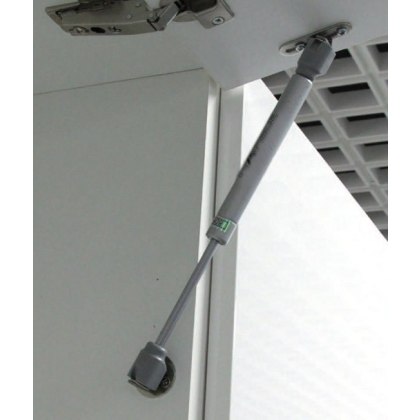 Budget Gas Sprung Door Strut & Bracket Budget Gas Sprung Door Strut & Bracket