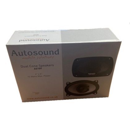 Autosound AS109 Dual Cone Speakers Autosound AS109 Dual Cone Speakers