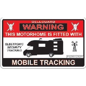 W4 Mobile Tracking Fitted Stickers
