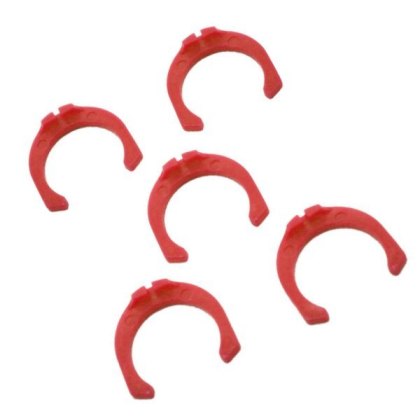 Red Collet Clips Red Collet Clips
