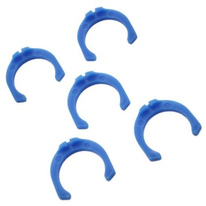 Blue Collet Clips Blue Collet Clips