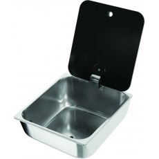 CAN LR1760 Rectangular Sink with Glass Lid