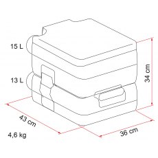 Fiamma Bi Pot 34 Toilet