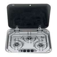 Replacement Glass Lid for Dometic/Smev 3 Burner Hob Series 8023
