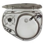Replacement Glass Lid for Dometic/Smev MO8800 - 1 Burner Hob/Sink