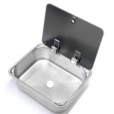 CAN LR1375 Sink with Glass Lid