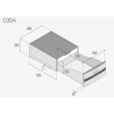 Vitrifrigo D30A Drawer Fridge - Replaces BRK35