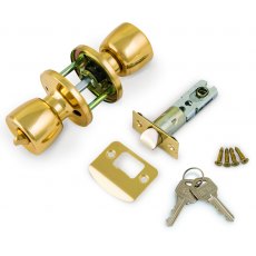 Entrance Lock Knob Set 70 mm Steel Entrance Lock Knob Set 70 mm Steel