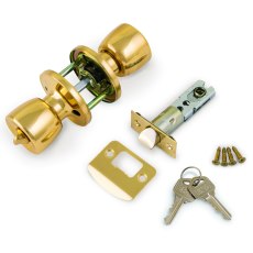 Entrance Lock Knob Set 70 mm Steel