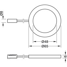 LED Downlight 12V supercedes 30366W