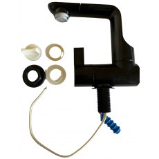 Comet ARONA Fold Down All Black Tap Single Lever or Mixer