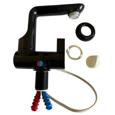 Comet ARONA Fold Down All Black Tap Single Lever or Mixer Comet ARONA Fold Down All Black Tap Single Lever or Mixer