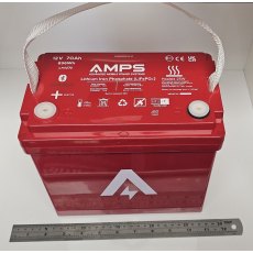 AMPS LH1270 Lithium Iron Phosphate Battery with Bluetooth