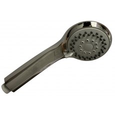 Plastic Shower Head with 3 Mode Spray : Chrome Plastic Shower Head with 3 Mode Spray : Chrome