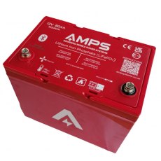 AMPS AL1280 Lithium Iron Phosphate Battery with Bluetooth