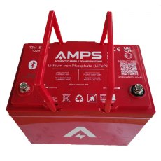 AMPS AL1280 Lithium Iron Phosphate Battery with Bluetooth