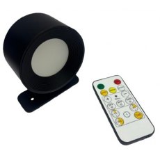 ORB rechargeable LED adjustable wall light available in White or Black