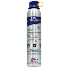 Jactone Fire Extinguisher 950g - Red or Silver Jactone Fire Extinguisher 950g - Red or Silver