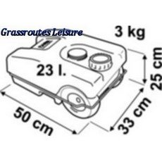 Fiamma Waste Water Roll Tank - 23 litres