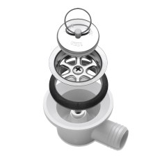 Dometic/Smev Sink Wastes ANGLED AC540 - See item 10618