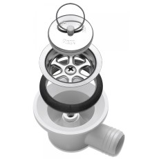Dometic/SMEV MO9222 Sink/2 Burner Combi PIEZO Ignition - See 10725/10726 - CAN FL1922