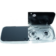 Dometic/SMEV MO9222 Sink/2 Burner Combi PIEZO Ignition