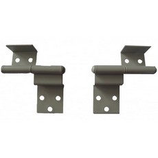 Cranked Hinge - Powder Coated