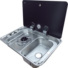 CAN FL1323/FL1324 One Burner Hob/Sink Combi - Single Lid CAN FL1323/FL1324 One Burner Hob/Sink Combi - Single Lid