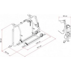 FIAMMA VW T6 Pro Bike Rack