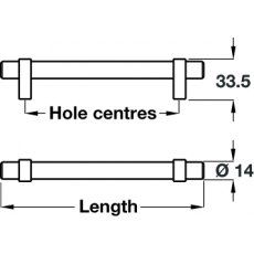 Metal Bar Handle Metal Bar Handle