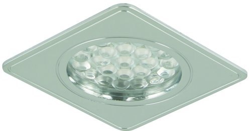 Hafele LED Square recessed light, 12V/1.7W, Warm White Hafele LED Square recessed light, 12V/1.7W, Warm White