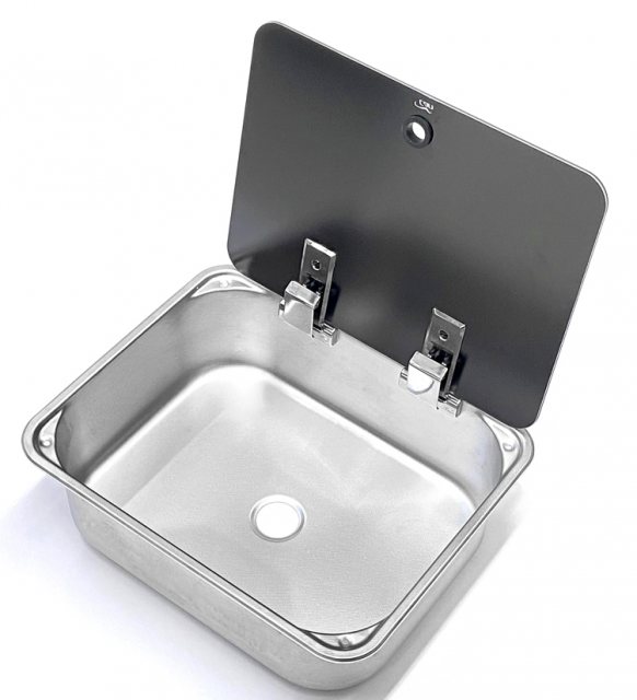 CAN LR1375 Sink with Glass Lid