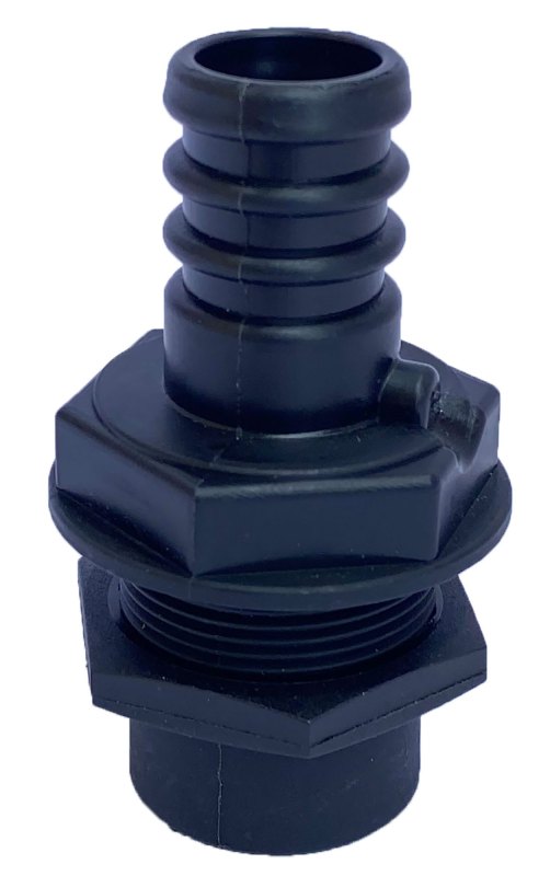 Straight Tank Connector 3/4