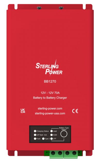 Sterling Power BB1270 12V to 12V DC to DC Charger