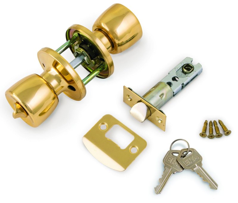 Entrance Lock Knob Set 70 mm Steel Entrance Lock Knob Set 70 mm Steel