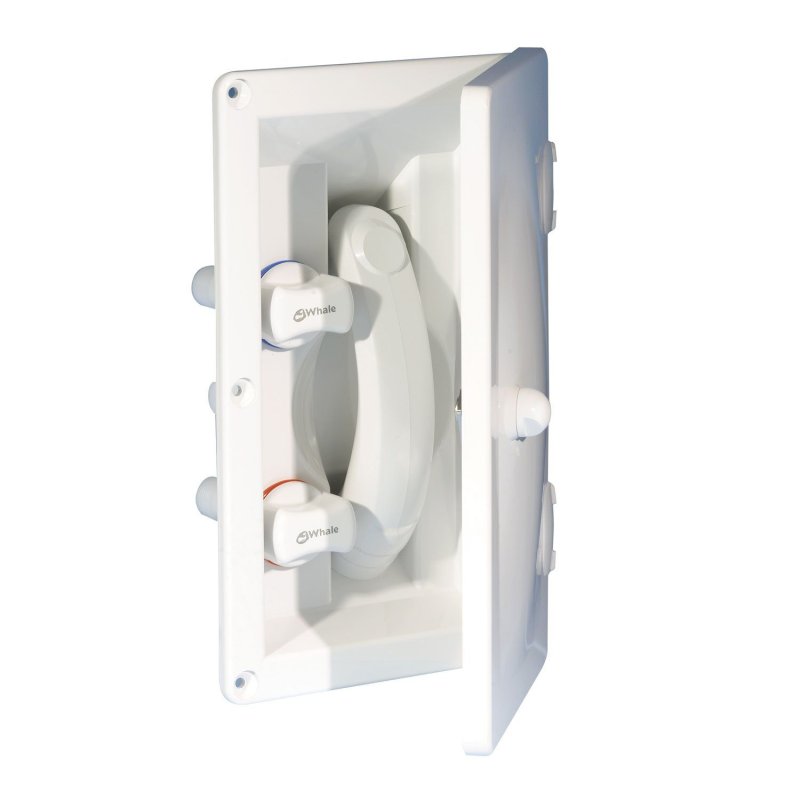 Whale Exterior Shower White RT2662 Whale Exterior Shower White RT2662