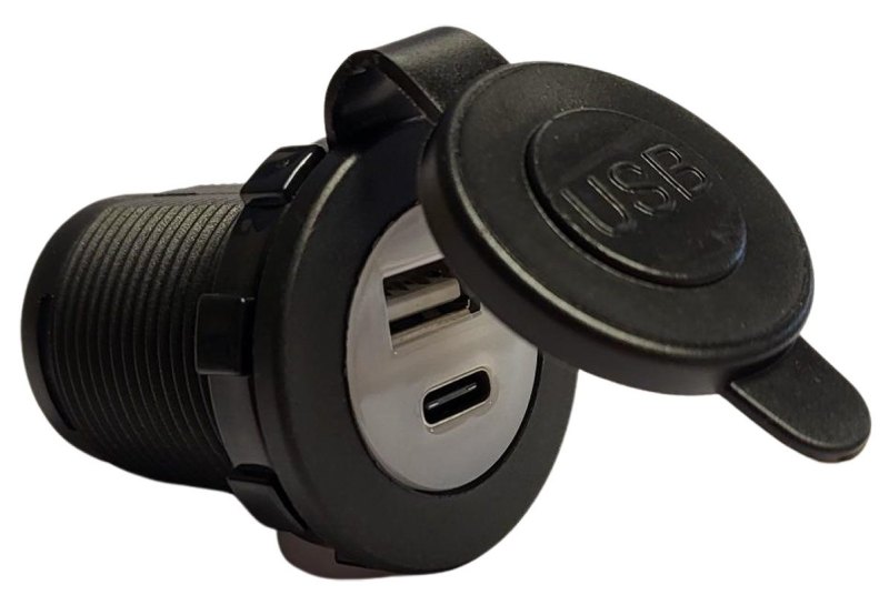 Dual Socket 1 x USB + 1 x USB-C Dual Socket 1 x USB + 1 x USB-C