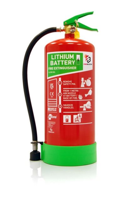 Jactone Lithium Gel Fire Extinguisher : 9 Litre