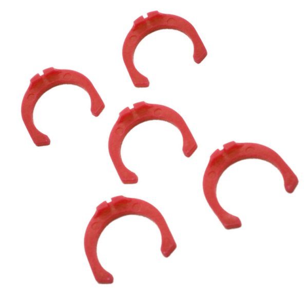 Red Collet Clips Red Collet Clips