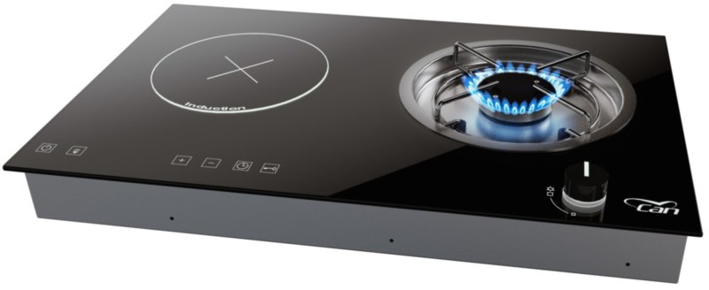 CAN HC0550 Induction & Gas Hob (2 zones) CAN HC0550 Induction & Gas Hob (2 zones)